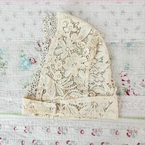 One of a kind handmade crochet lace balaclava